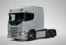 Scania a lansat un cap tractor electric 6x2 cu o autonomie de până la 720 km 9 Scania a lansat un cap tractor electric 6x2 cu o autonomie de până la 720 km