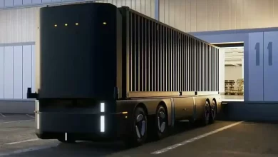 Humble Hauler, camion electric autonom fără cabină pentru transport containere 3 Humble Hauler, camion electric autonom fără cabină pentru transport containere