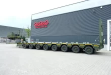 Primul trailer militar dezvoltat în comun de Rheinmetall și Nooteboom a fost prezentat la Eurosatory 16 Primul trailer militar dezvoltat în comun de Rheinmetall și Nooteboom a fost prezentat la Eurosatory
